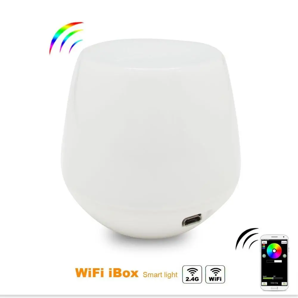 Mi Light WiFi контроллер IBOX прикроватная лампа 2 Вт USB кабель беспроводной диммер для