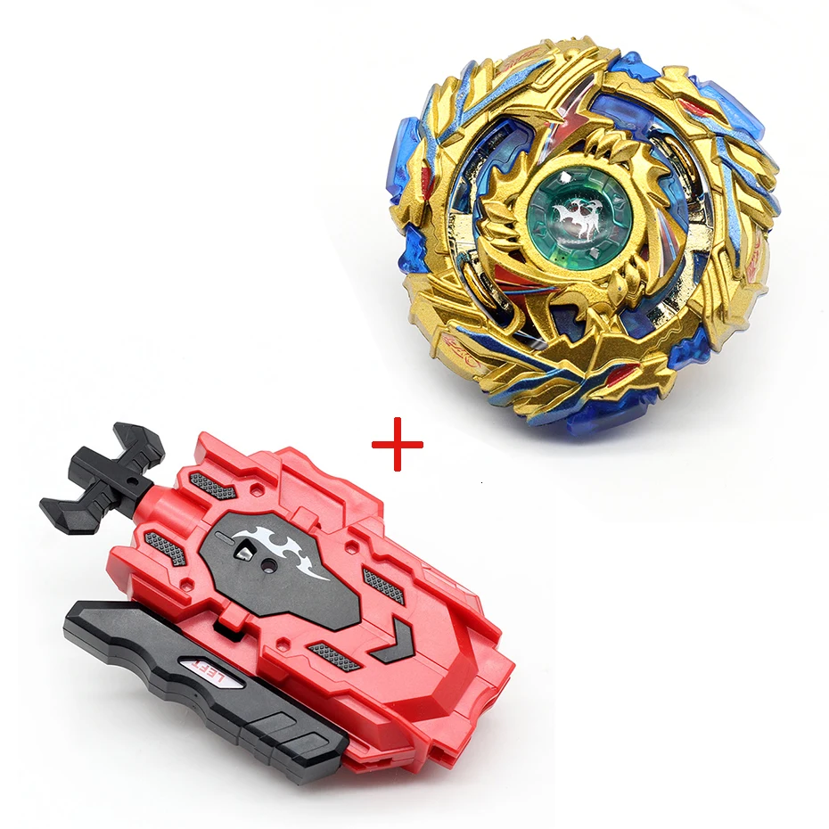 Волчок Beyblade BURST B-129 B125 с пусковым устройством Bayblade Bey blade металл пластик Fusion 4D Подарочные игрушки для детей - Цвет: HJ B79