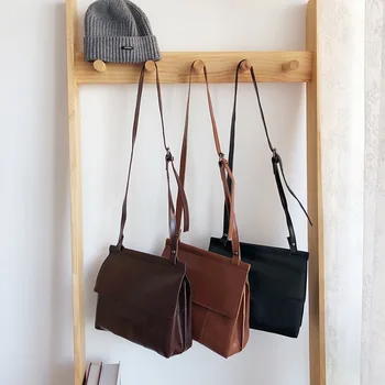 

2020 Fashionable Pu Flip Shoulder Bag Ins New Women's Bag Fashion Casual Messenger Bag