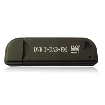 

USB2.0 DAB FM DVB-T RTL2832U R820T2 SDR RTL-SDR Dongle Stick Digital TV Tuner Receiver IR Remote with Antenna