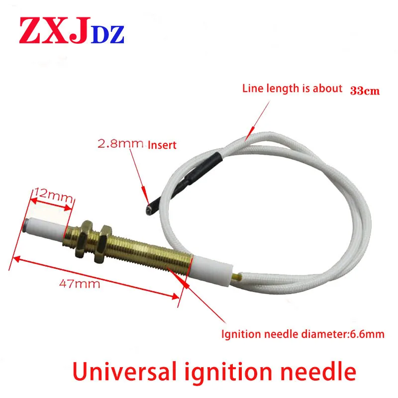 Universal ignition needle Gas stove ignition needle Built-in gas cooker with line ignition pin, gas stove and lighter universal cxinyi cr14250 3v lithium battery 600mah universal intelligent toilet sensor with plug rice cooker counter plc equipment