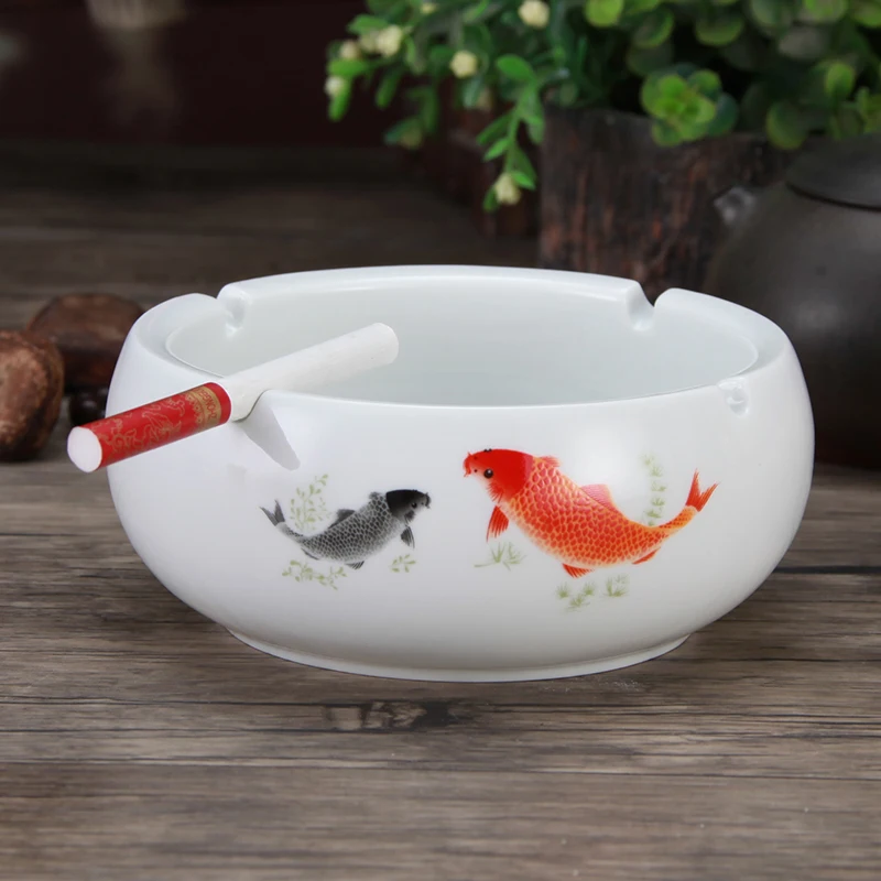 NEWYEARNEW 11CM Ceramic Retro Ashtray Funny Decoration Personality Home Furnishings Boyfriend Gift | Дом и сад