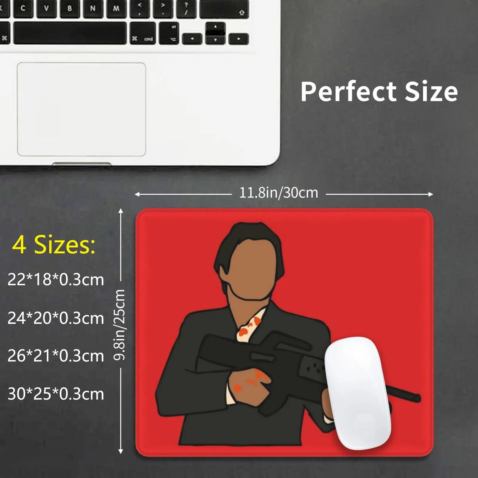 Tony Montana Scarface Mouse Pad Stampa Fai Da Te Cuscino Tony Montana Scarface De Palma Brian De Palma Al Pacino