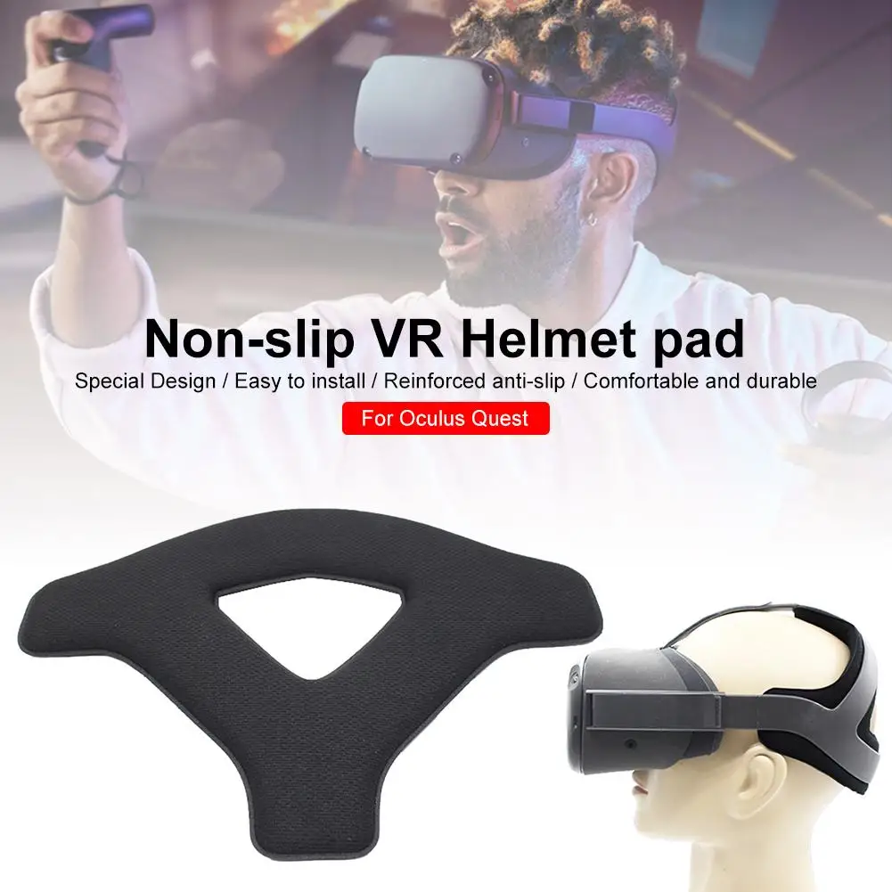Details about   Comfortable PU Leather Non-Slip Head Strap Foam Pad for Oculus Quest VR Hea N6B3 