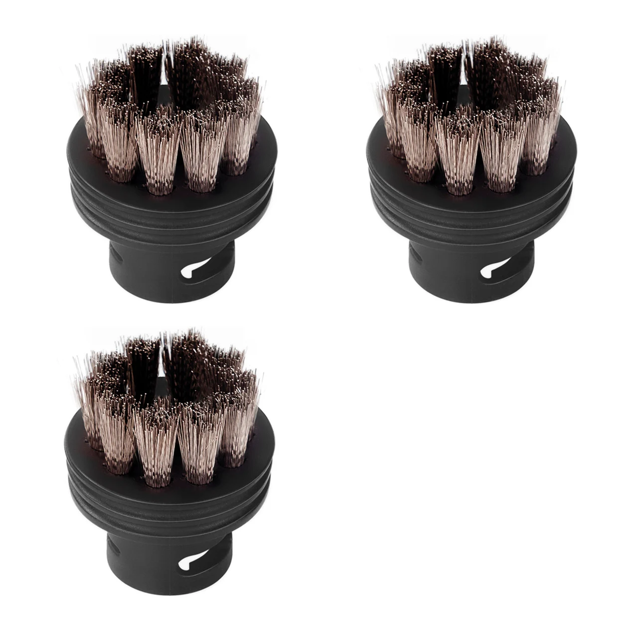 Набор аксессуаров для пароочистителя Bort Round brush SET (3pcs) (щетки для пароочистителя)