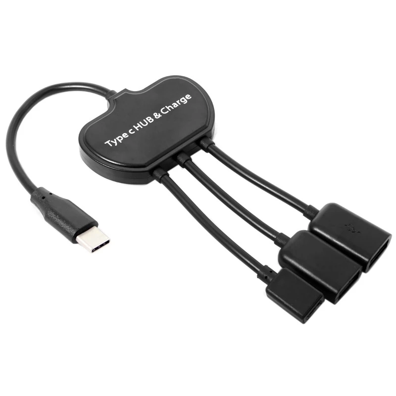 USB-C тип-c несколько кабелей два порта концентратор с мощность PD Зарядка для ноутбука и сотового телефона UC-123