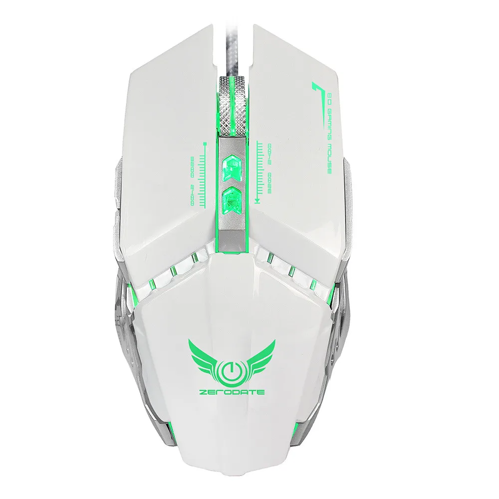 OMESHIN 8D Кнопка 3200DPI Оптическая Проводная игровая Механическая мышь для