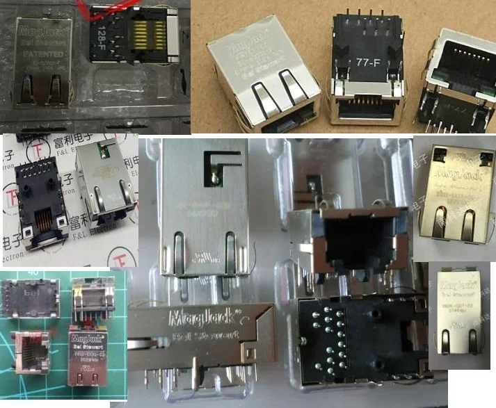 1 шт. RJ45 сетевой порт разъем 0810-1XX1-03 SI-60001-F 08B0-1X1T-03-F G12-1HHT-038 SI-52003-F 0826-1X1T-GH-F |