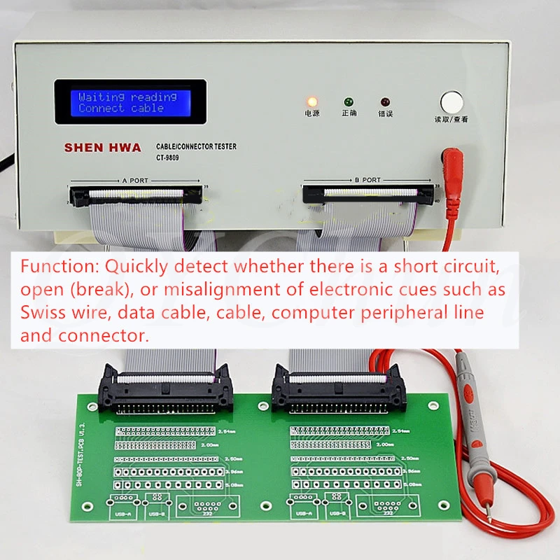 Wire Tester 9809 Harness Continuity Machine Cable Comprehensive Test