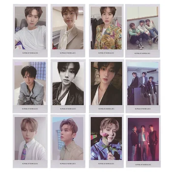 

New 3/4Pcs/Set KPOP SUPER JUNIOR KRY New Album When We Were Us Photo Card PVC Cards Self Made LOMO Card Photocard