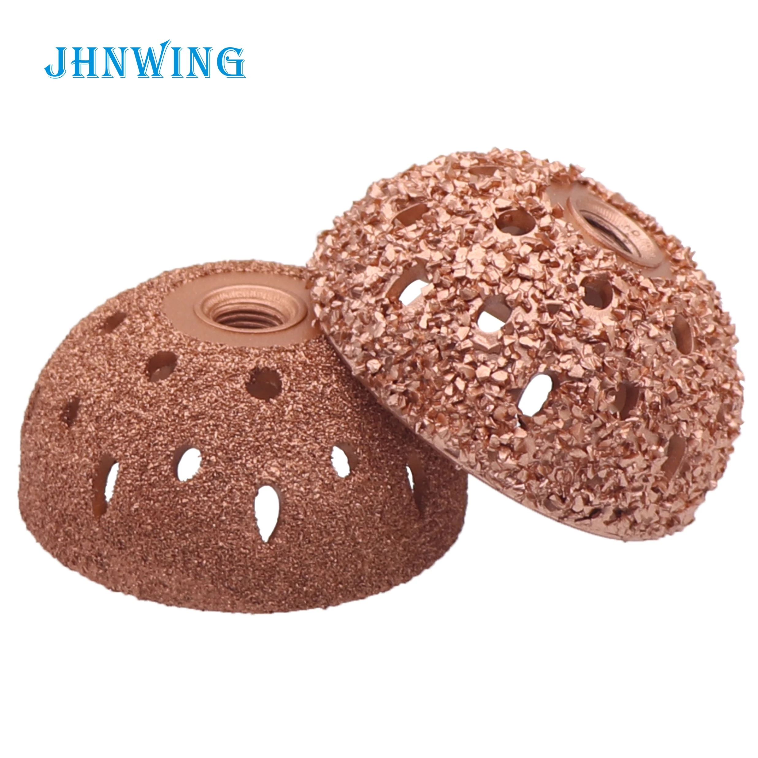 1pc Large Buffing Wheel Coarse /Fine Grit Tungsten Carbide Rasp