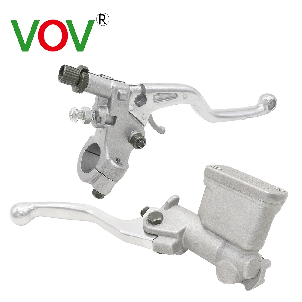 Motorcycle Hydraulic Brake And Aluminum Clutch Handle Lever For Honda CR 125R 250R 500R CRF 150 250 450 2002-2012