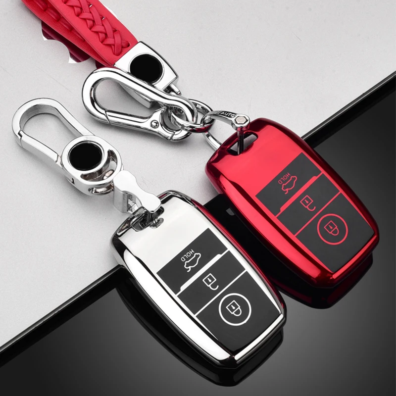 Soft TPU Car Key Cover for Kia Ceed Rio Rio5 Sportage R K3 KX3 K4 K5 Ceed Sorento Cerato Optima 2015