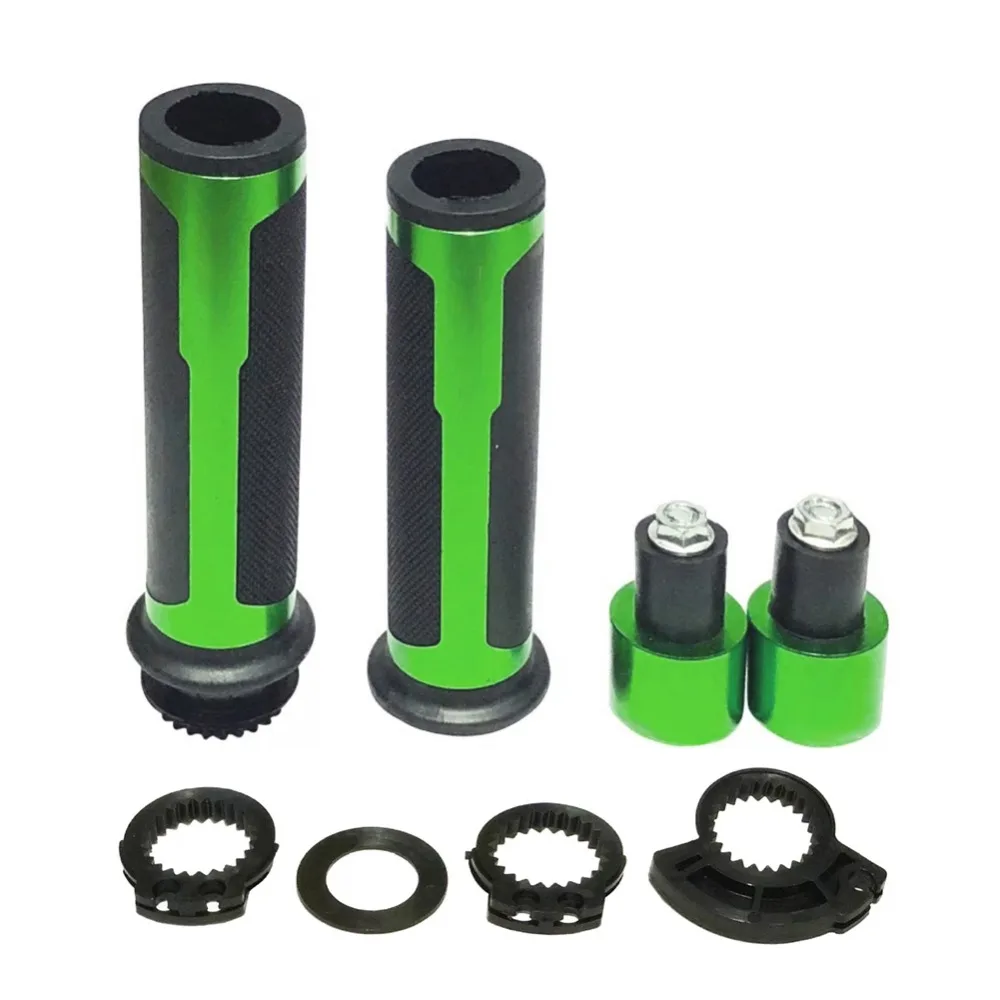 Embouts Guidon Moto/Vélo Universels 7/8" 22mm - CNC Aluminium | Or
