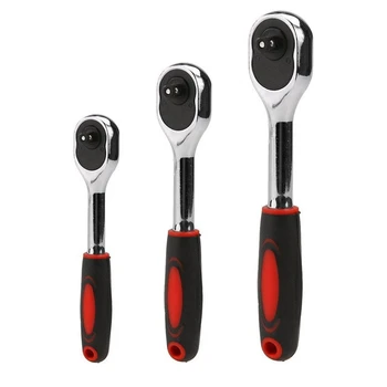 

1/4 3/8 1/2 Inch 24 Teeth Extending Telescopic Ratchet Socket Wrench Tool Plate Ratchet Handle Wrench
