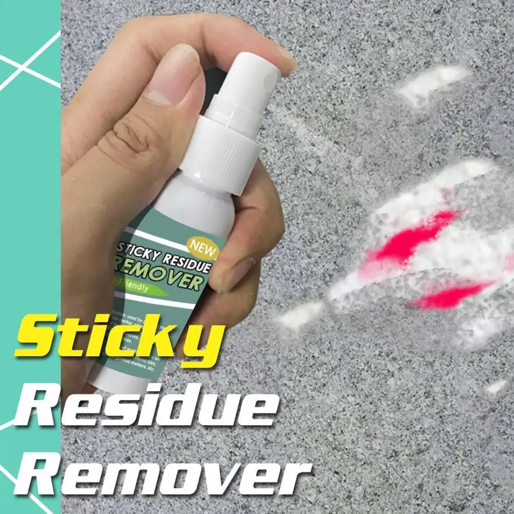 

Sticky Residue Remover Spray Multifunctional Quick Cleaner Car Adhesive Glue Glass Sticker Remover Spray Cleaning Cleaner L S6Z4