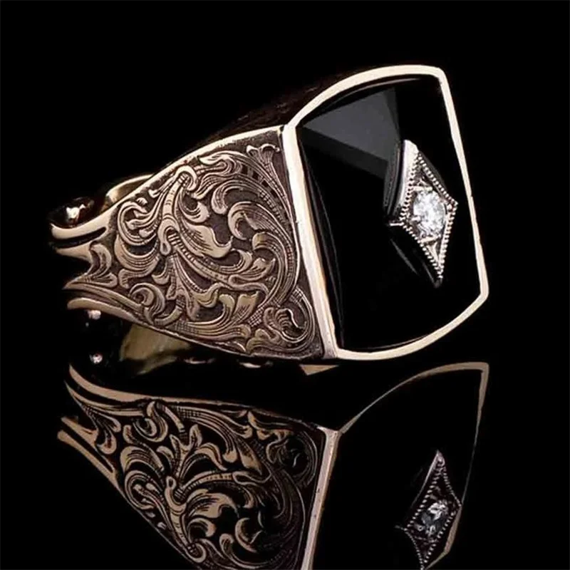 Waliicorners Enamel Rhombus Fashion Party Rings Jewelry Hand Accessories Fashion Classic Pattern Inlaid Zircon 9 H930e1cbf50f54bcd858aa3ed59bc8c2dI