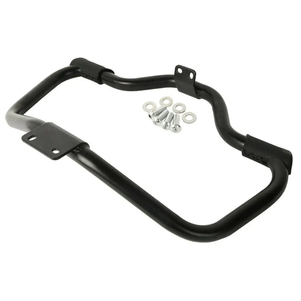 Мотоциклетная защита двигателя Highway Crash Bar для Harley спортивный Железный 883 1200 XL XR Forty Eight SuperLow 2004 - Цвет: Black