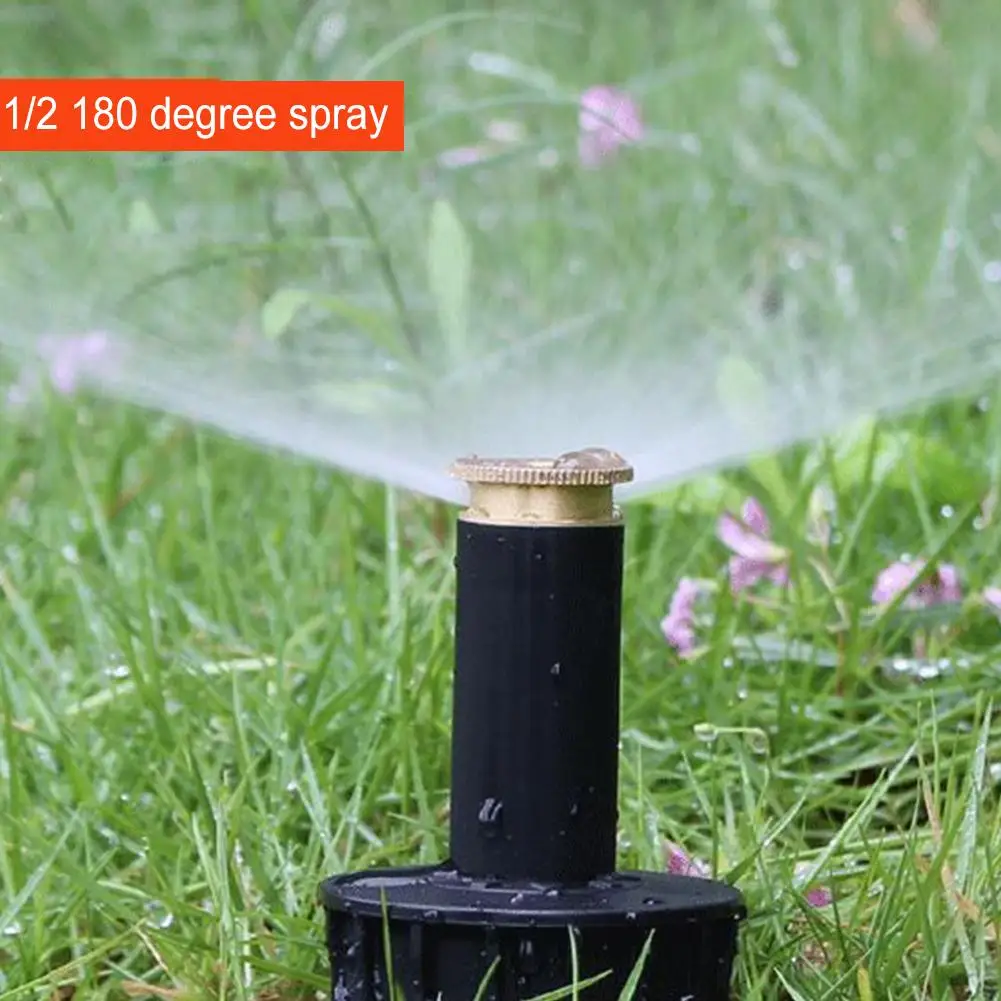 Pop up Sprinkler Adjustable 1/2 Inch Nozzle Sprinkler Watering Tool 90