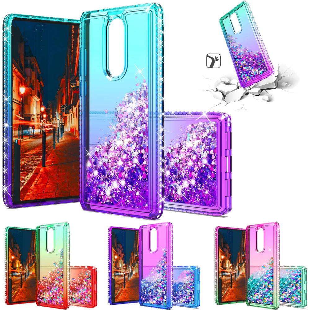 

For Coolpad Legacy/Alchemy Case Luxury Quicksand Liquid Case Bling Sequin Glitter Diamond Hard Back Cover
