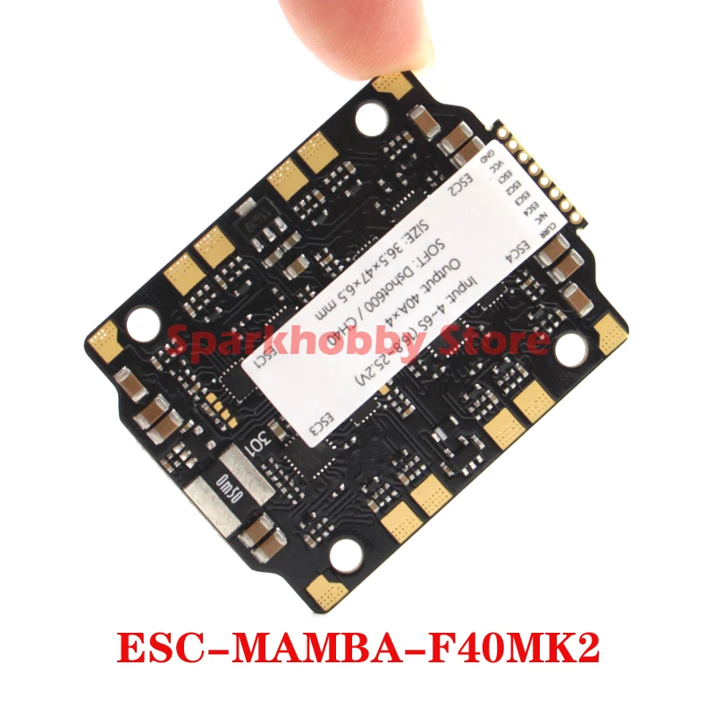 Diatone MAMBA F40 MK2 40A 4 в 1 ESC DSHOT 3~ 6S Lipo 30X30 мм a pecado escobillas CES para RC drone FPV Racing