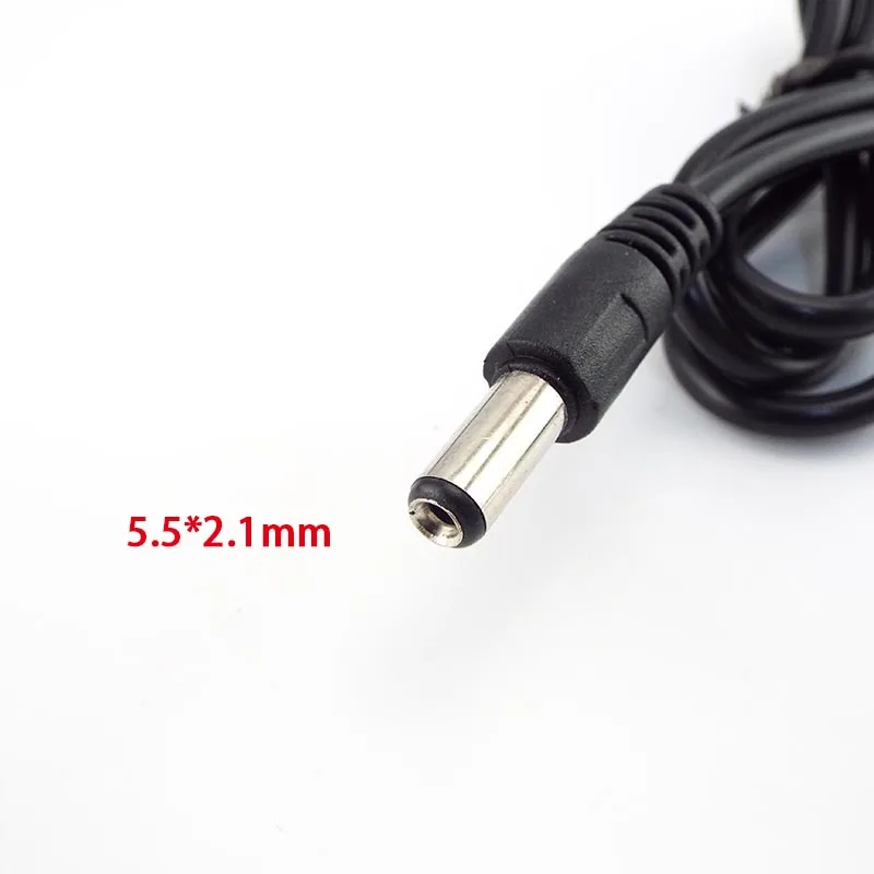 Dc Charging Cable DC Charging Power Cord USB To 5521 Multifunctional DC Plug Male 8-in-1 Charging Cable 5.5*2.1mm Connector 5V Charger Power Cable