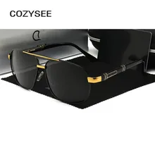 Квадратные Солнцезащитные очки, мужские, поляризационные, зеркальные, для вождения, солнцезащитные очки, UV400, высокое качество, брендовые солнцезащитные очки