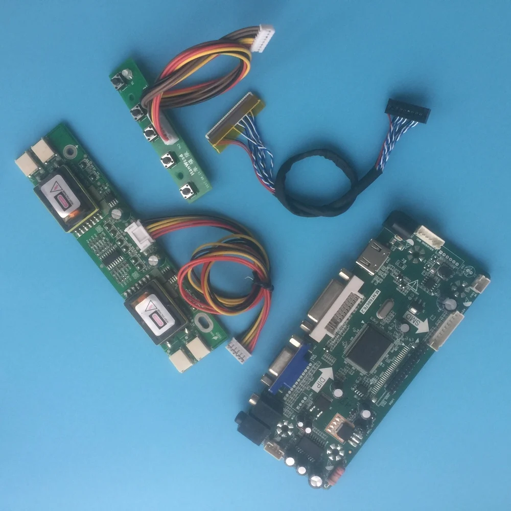 

for M170EG01 V7/V0 controller board driver 30pin M.NT68676 LCD DIY VGA LVDS LED HDMI kit DVI screen 1280*1024 17.0" screen