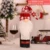Christmas Wine Bottle Cover Merry Christmas Decor for Home Noel 2021 Santa Claus Xmas Decoration Dinner New Year Ornament Gift 39