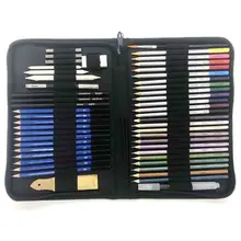 Набор карандашей для рисования, 51 Набор цветных карандашей для рисования, профессиональный набор для рисования, инструменты для рисования для начинающих детей