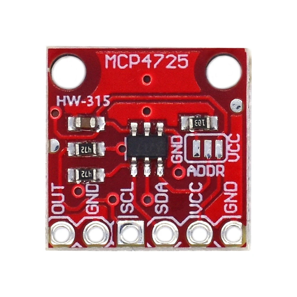 MCP4725 I2C DAC плата разработки модуля прерывания|development board|dac boardboard development |