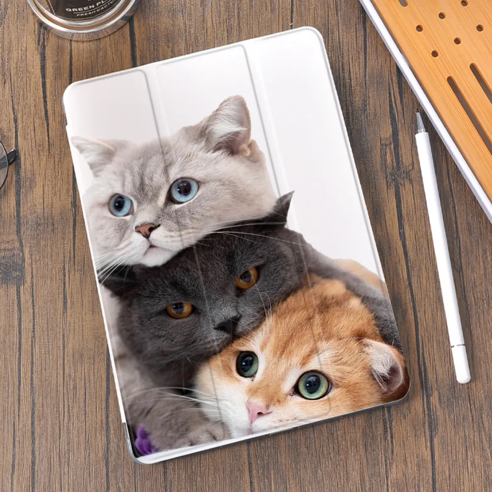 Pet theme for iPad Case Air 4 Mini 5 With Pencil Holder 10.2 8th 2020 7th 6th 12.9 Pro 11 2018 Air 2 Cover 10.5 Air 3 Funda