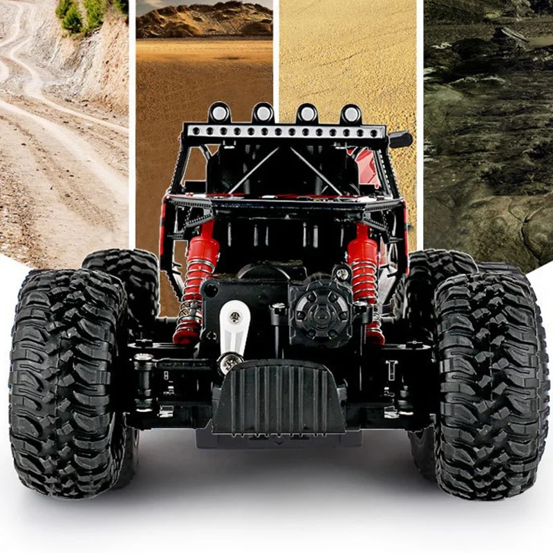 Rc скалолазание автомобиль 4Wd багги игрушки машина на радио 2,4 г дистанционное управление внедорожные автомобили 1:18 игрушки