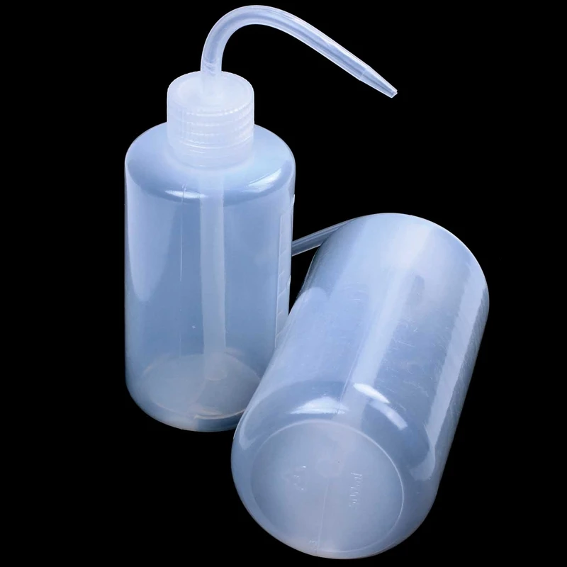 2 упаковки, бутылка для суккулентного полива с растительным цветком, пластиковая согнутая горлышко, бутылка для выдавливания- 250 мл и 500 мл