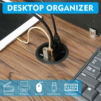Hub de escritorio con 4 puertos USB 3,0, adaptador USB 3,0 para PC de escritorio/Notebook, montaje de escritorio, Cable divisor USB 3,0, longitud de 80cm