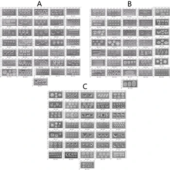 

36Pcs Mini Size Nail Art Silicone Mold Leaves Flower Animals Template Acrylic Gel Tools Resin Mold Jewelry Making Tools
