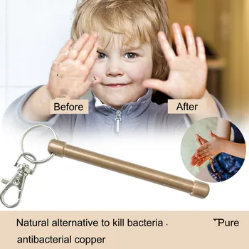 

Portable Non-contact Door Opener Copper Rod Sterilizing Soap Hand-washing Stick Natural Soap Pure Cold Zapper Coppers Soaps L427