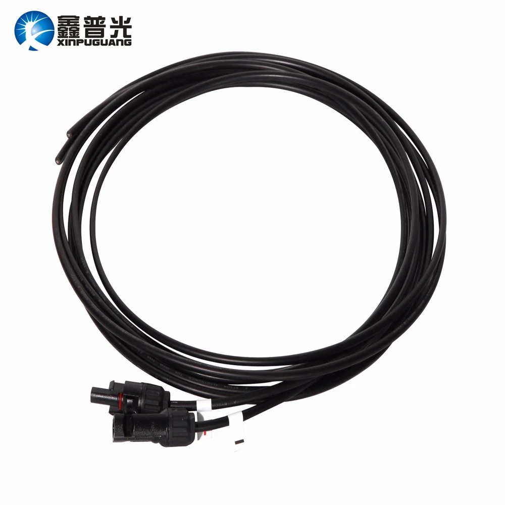 

Xinpuguang Solar Cable 3m 2.5mm Black Dual Connect Extension for 12V Solar System Module DIY Kits RV Marine Boat Connection