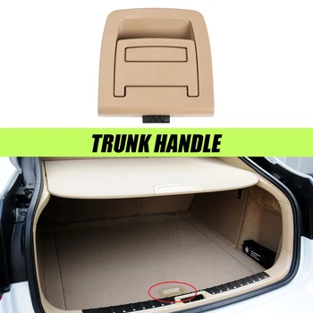

Sedan Trunk Mat Buckle Cover Stickers Trunk Handle Car Accessories Interior Mouldings For BMW E70 X5 E71 X6 2006-2013