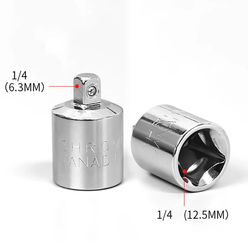 

High Quality Material Heavy Duty 1/4" 3/8" 1/2" Drive Socket Reducer Air Impact Ratchet Adapter 2019