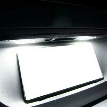 

1 Pair LED License Plate Lights White 2835 SMD 6000-6500K 12-30V W164 X164 W251 New