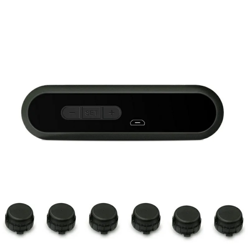  Sistema de control de presión de neumáticos USB TPMS LCD Universal sistema de alarma 6 sensores ext