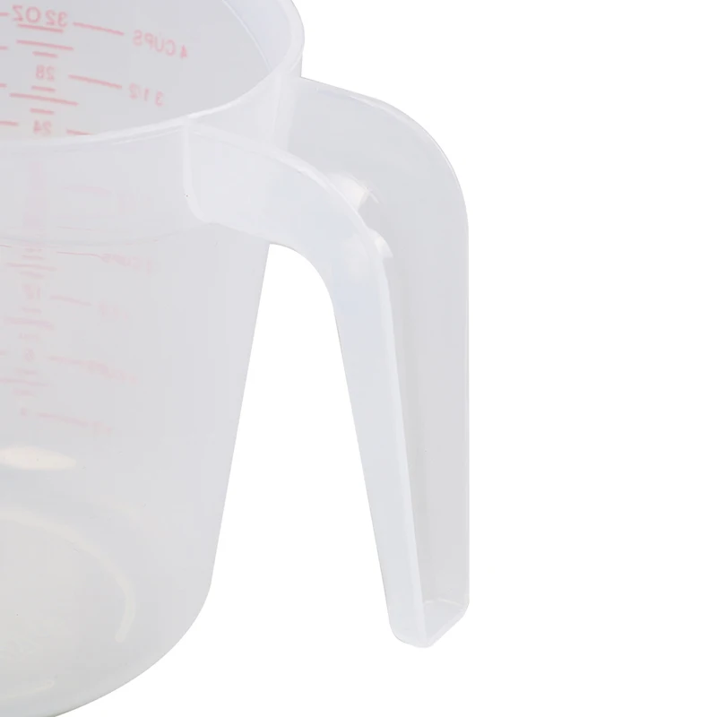 Quality 250/500/1000ML Plastic Measuring Cup Jug Pour Spout Surface Kitchen Tool Supplies Quality Cup With Graduated