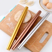 304 Скалка из нержавеющей стали домашняя кухонная утварь пельменей кожаная Скалка кухонные инструменты для выпечки