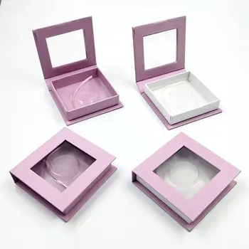 

wholesale 10box eyelash packaging box lash boxes packaging custom logo 25mm mink eyelashes faux cils magnetic marble case empty