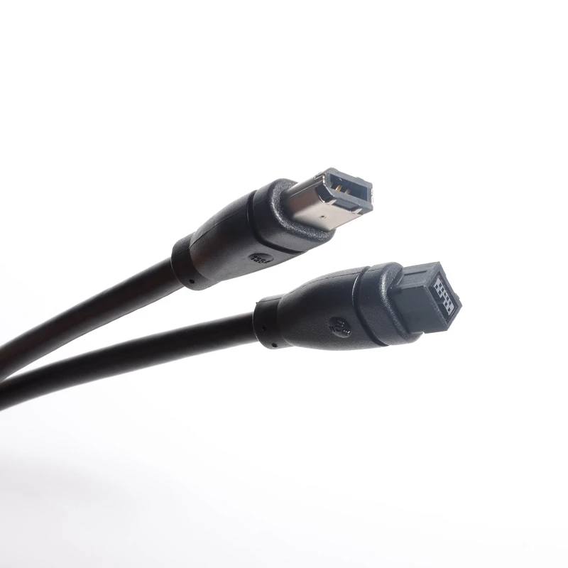 9 Pin / 6 Pin Beta Firewire 800 1394 Firewire 400 9-6 Cable Ieee 1394b 1.8m 6ft 180cm Black 3m - View #8