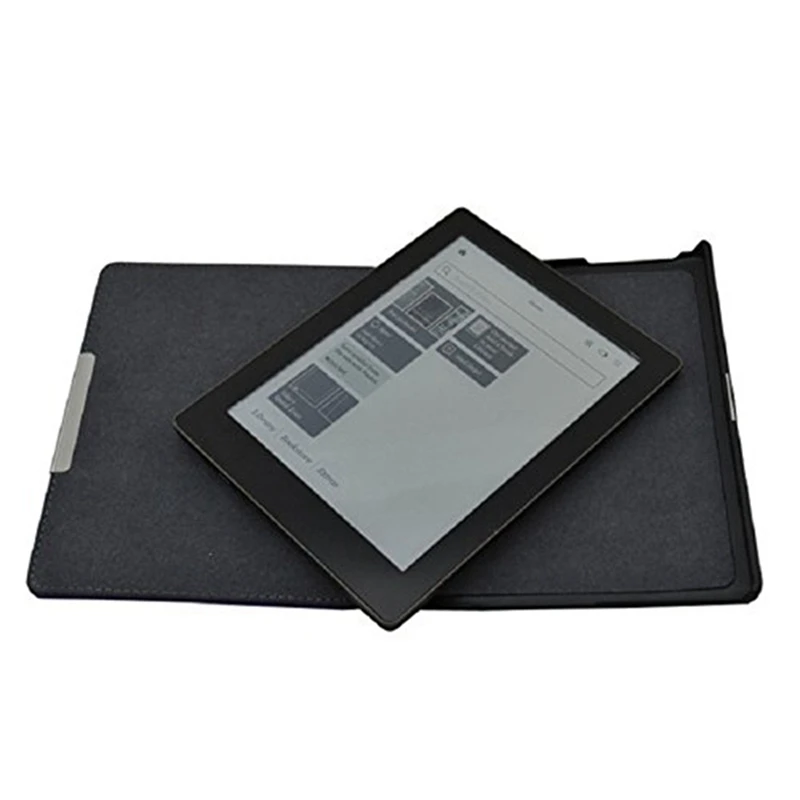 2 шт чехол для Kobo Aura(не Hd) 6,0 дюймов читалка Магнитная из искусственной кожи смарт-чехол оболочка и крышка-синий и красный