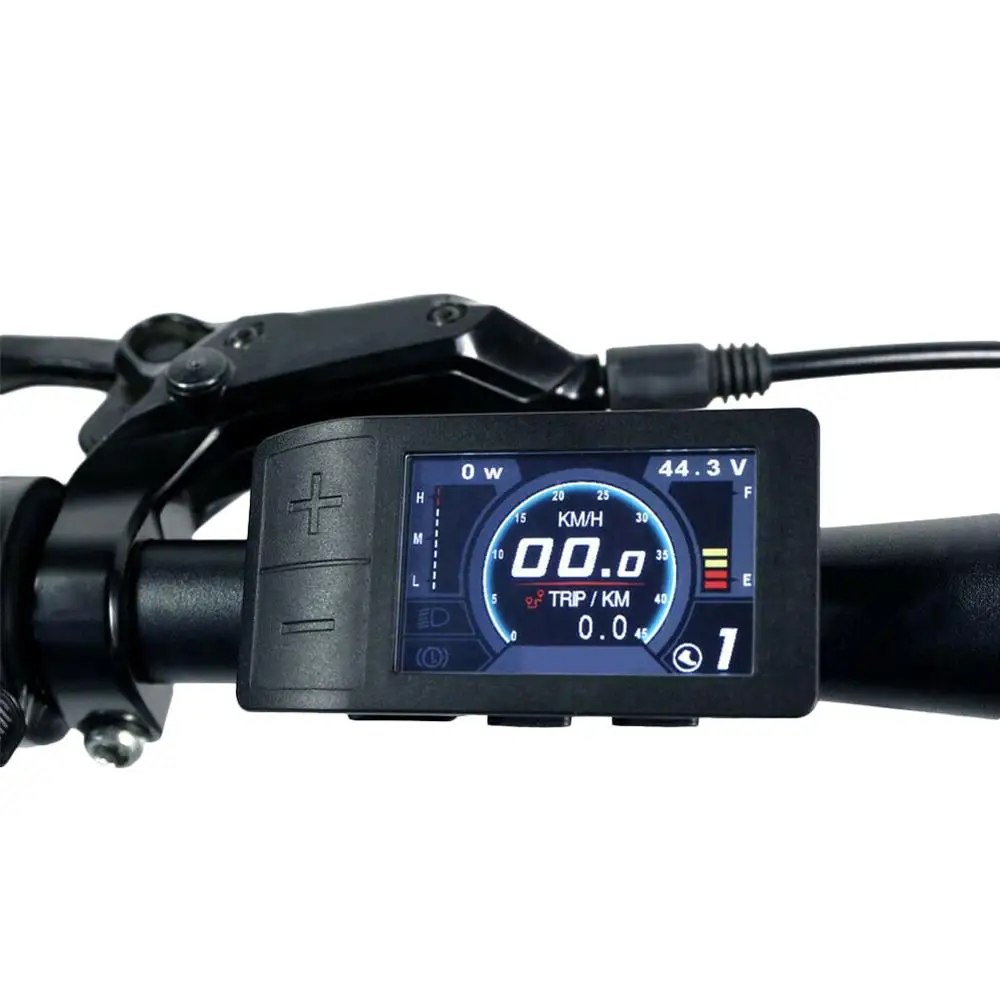 

Electric Bicycle Color LCD Display 500C Stopwatch for Bafang Mid Drive Motor Upgrade Replace Display