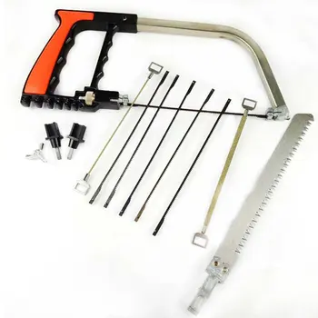 

Multi-Function 12 In 1 Magic Hand Saw Diy Metal Wood Glass Kit Blades Model Multi Purpose Hobby Portable Hacksaw Set