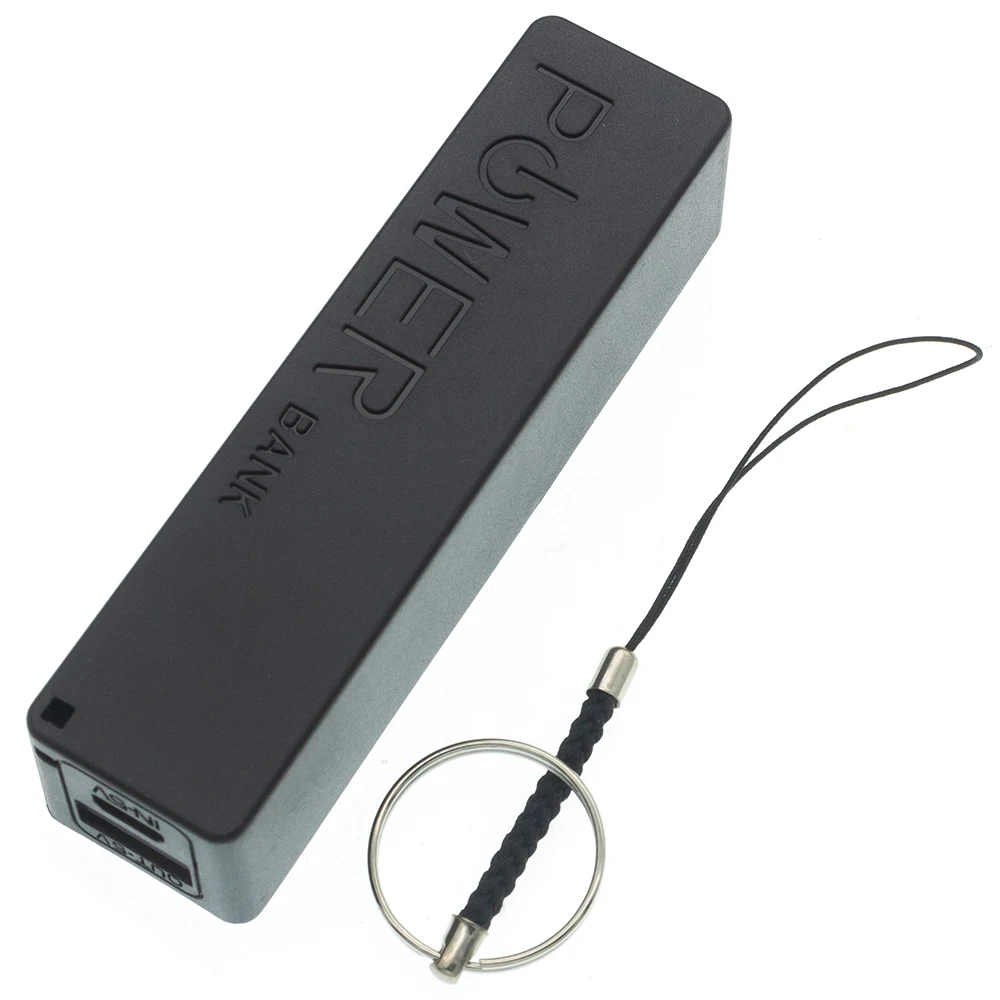  USB Power Bank Case Kit 18650 Battery Charger DIY Box Shell Kit Black For Arduino 